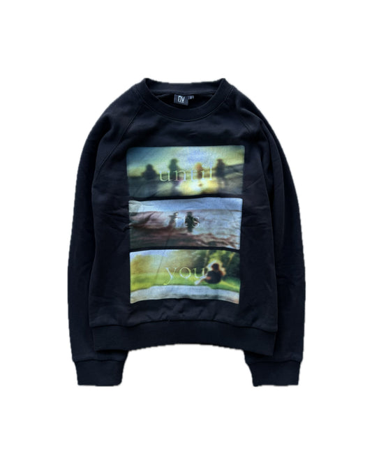 “until its you” sweater